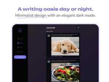 Reflection: AI Journal & Coach iPad screenshot