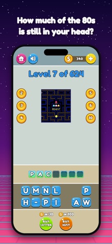 80s Quiz: Trivia & Guess Game iPhone screenshot