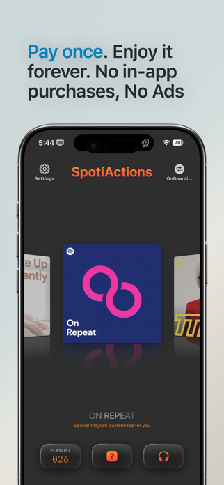SpotiActions Screenshot 2 of 4