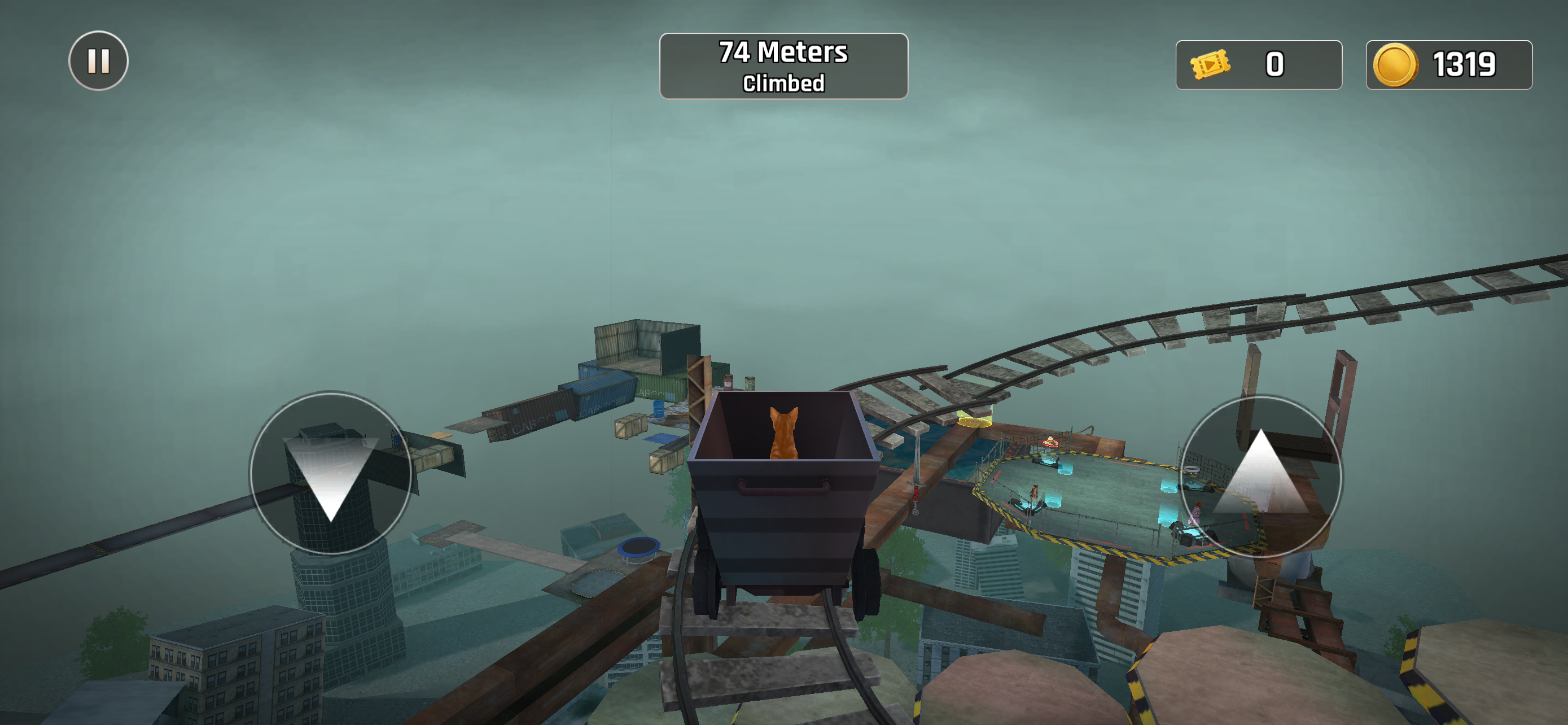Going Up Cat Runner 3D screenshot 3
