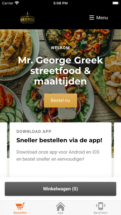 Screenshot #3 pour Mr. George Greek Streetfood