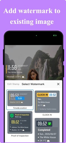 TimeFix Camera–Edit Watermark Screenshot 2 of 6