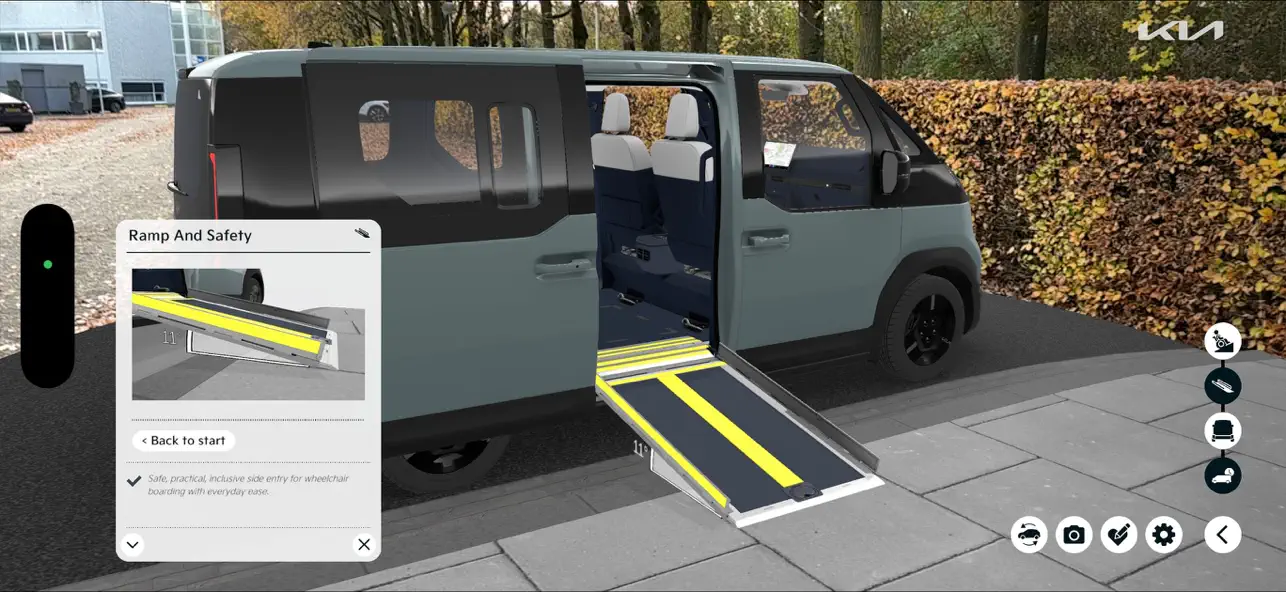 Screenshot #1 pour Kia Product MR Experience