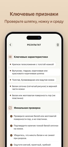 Грибы: Определитель iPhone screenshot 3