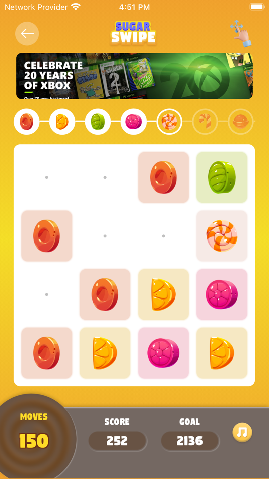 #3. Sugar Swipe (iOS) 由: Pritesh Akhani