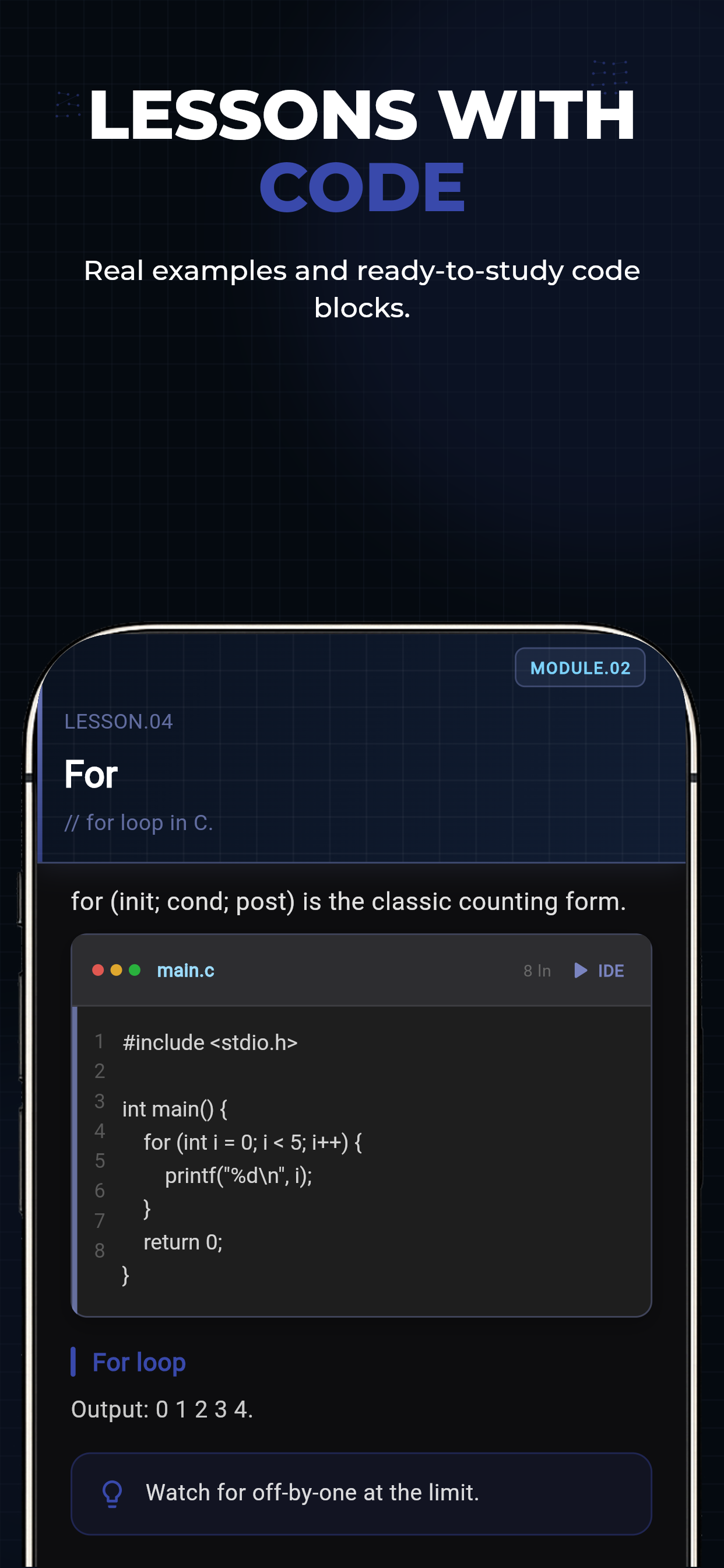 Learning C DLA screenshot 6