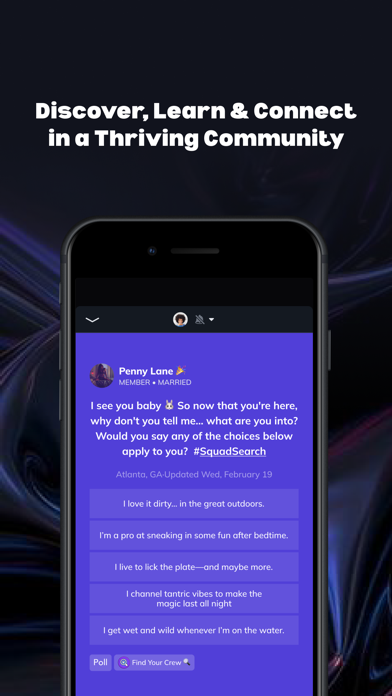Join WONDERLAND iPhone screenshot 1 - Social Networking app