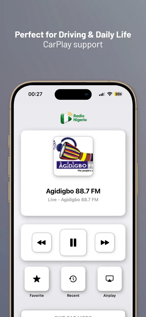 Screenshot #3 pour Nigeria Radio FM Live & News