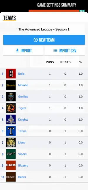 BT Basketball Stats screenshot 4