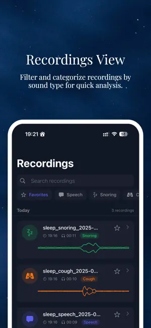Sleep Recording screenshot 3