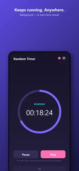 RandomTimer - Randomized screenshot 2