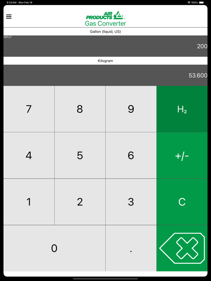 Air Products Gas Converter