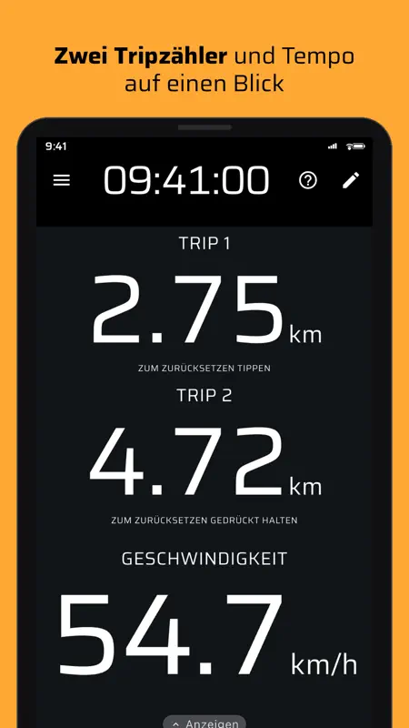 Rally Tripmeter screenshot 1 of 7