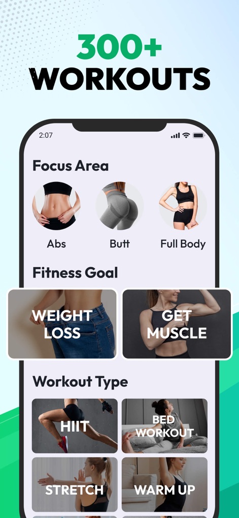 30 Day Fitness at Home - Variedad de Ejercicios