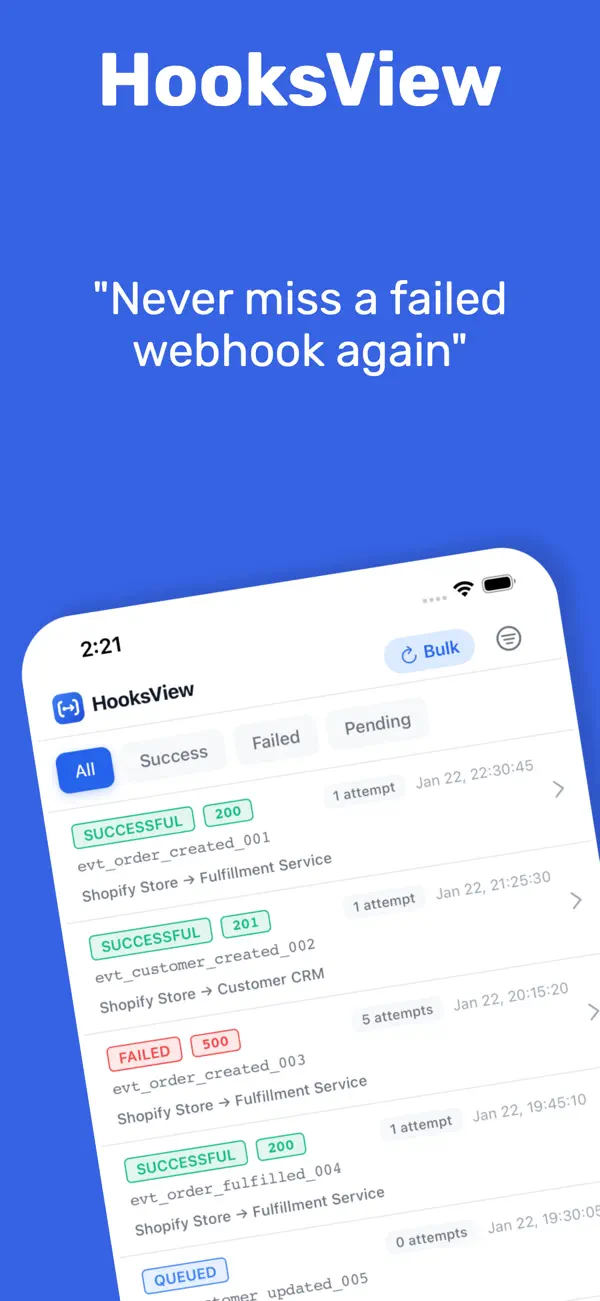 Screenshot #1 pour HooksView