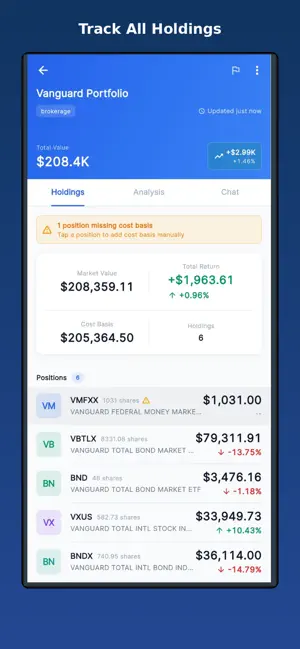 Portfolio Clarity screenshot 1