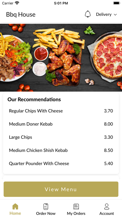 BBQ House, Screenshot
