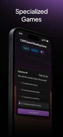 MCAT CARSBooster screenshot