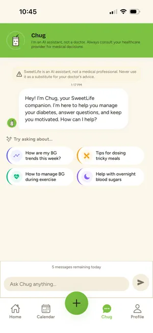 SweetLife - Diabetes Tracker screenshot 3