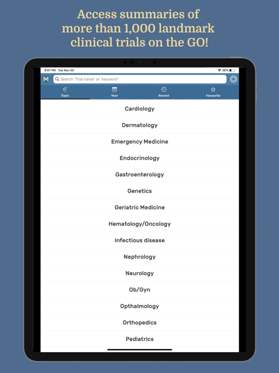 Visualmed: Clinical Trials screenshot-0