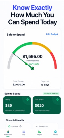 Budget App: AI Expense Tracker Screenshot 2 of 10