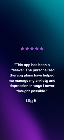 AI Psychotherapy iPhone screenshot