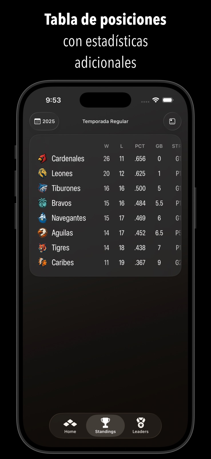 Beisbol VE: Liga Venezolana iphone screenshot 4