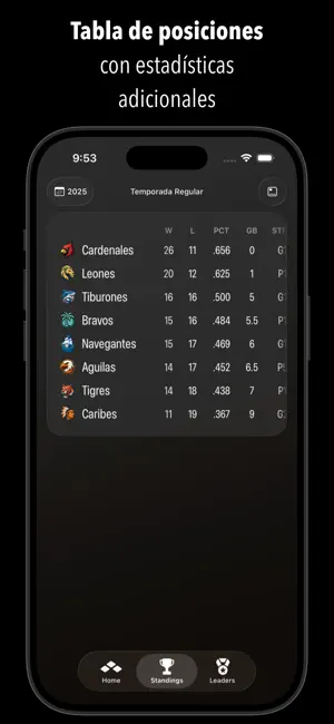 Beisbol VE: Liga Venezolana screenshot 4