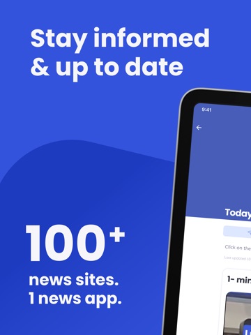 Lumi News: Fast & Easy to Use iPad screenshot