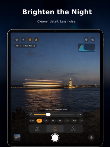 Long Exposure: Slow Shutter iPad screenshot