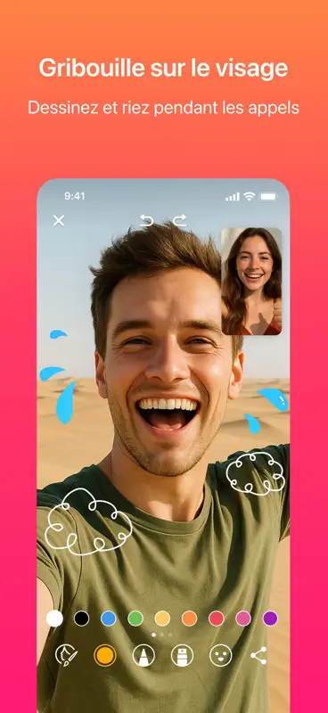 JusTalk - Chat vidéo et appels screenshot 5 of 9