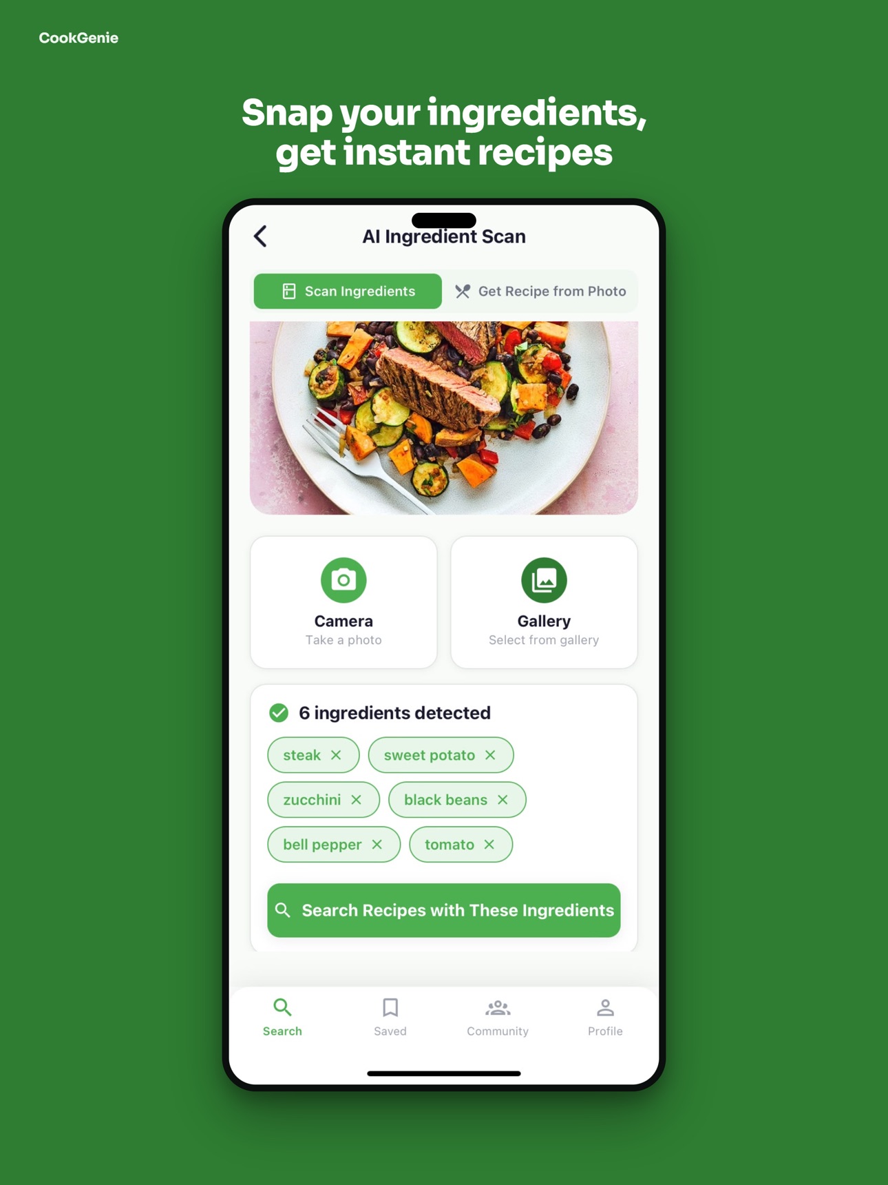 Screenshot 7 of CookGenie: AI Recipe Finder