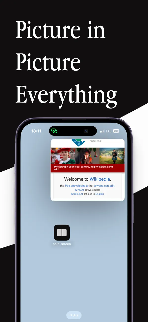 #4. split screen - double window (iOS) Ved: Dogancan Mavideniz