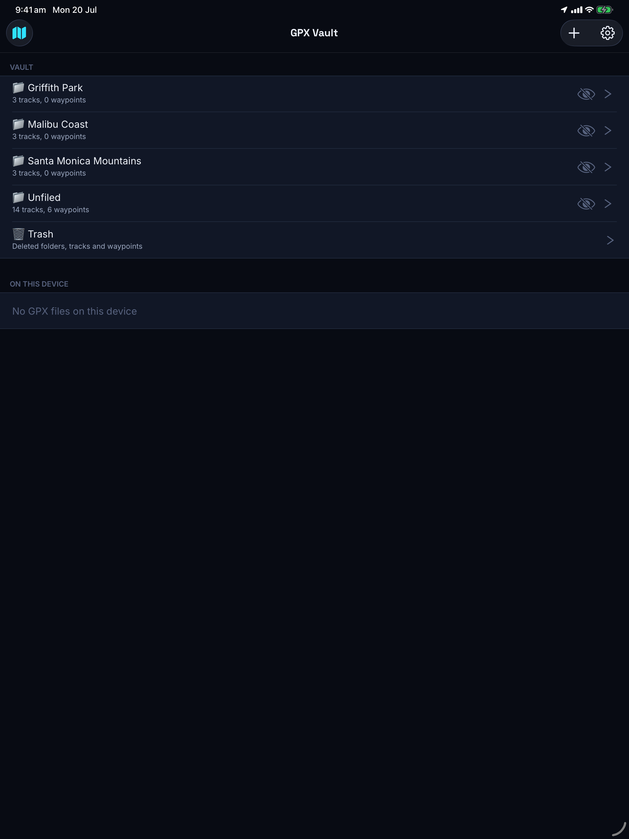 GPX Vault screenshot 4