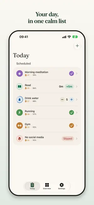 Kadō — Habit Tracker screenshot 1
