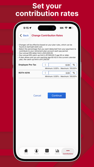Start Right Retire Right iPhone screenshot 8 - Finance app