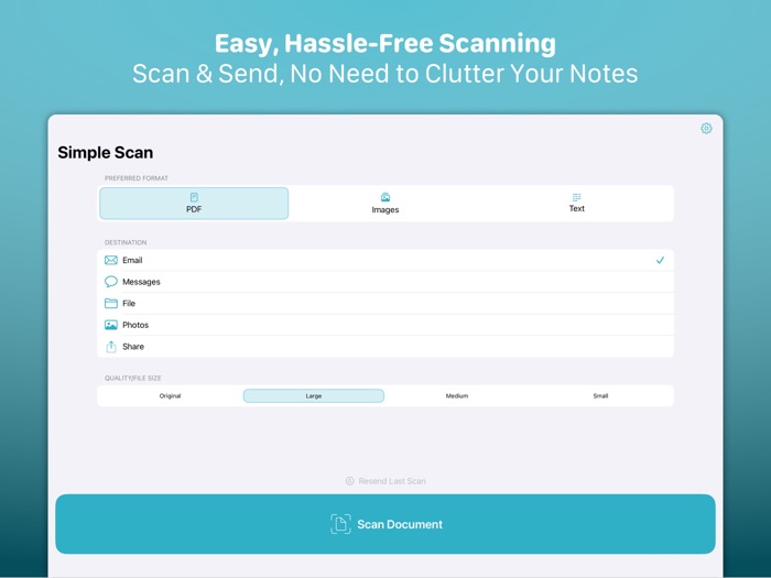 Simple Scan • Quick Scanner