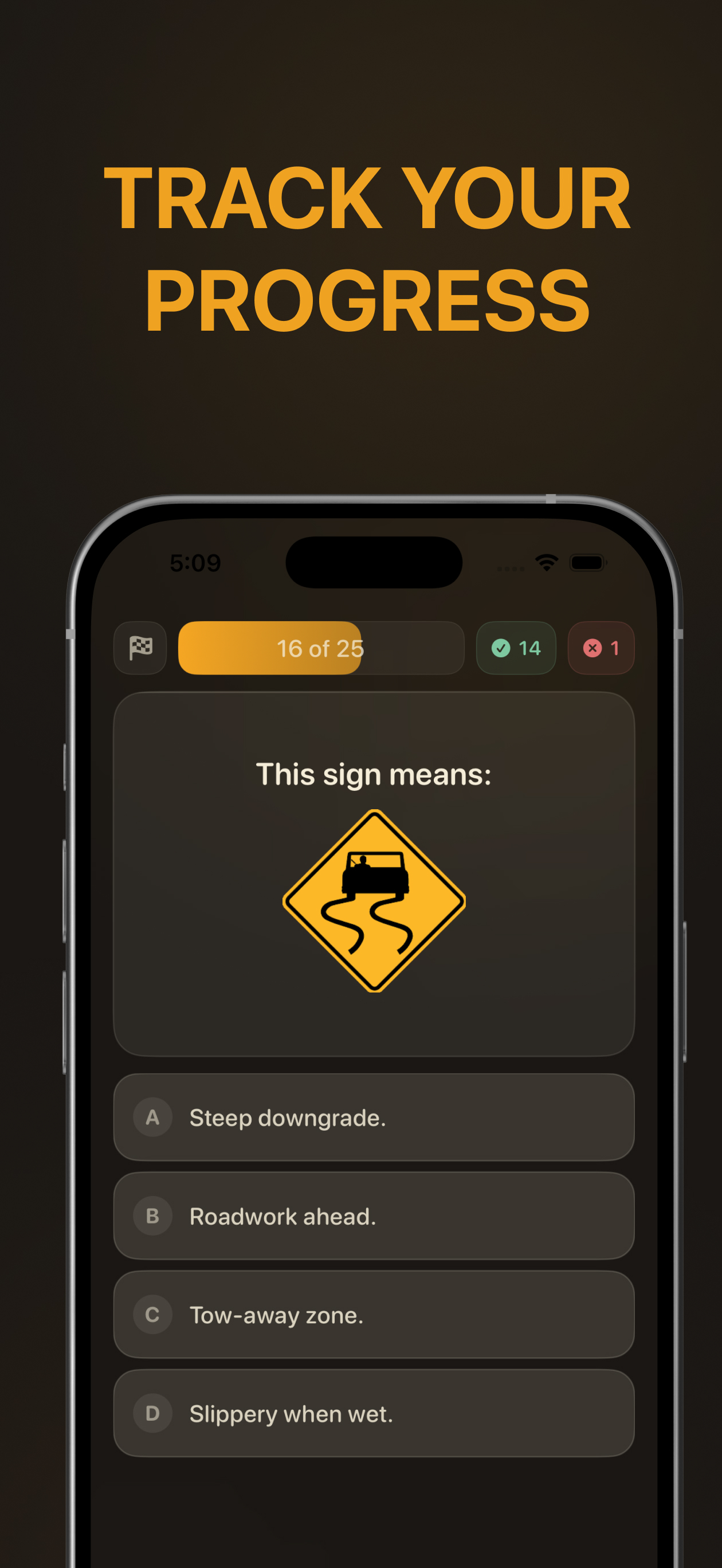 Louisiana OMV - Practice Test screenshot 6