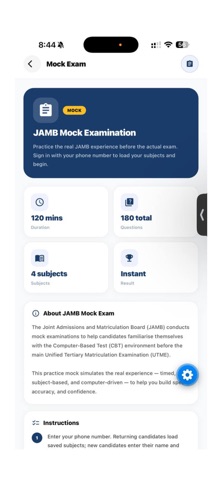 Sdash: JAMB CBT Practice Screenshot 5 of 5