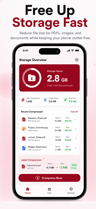 PDF Compressor App Screenshot 5 of 7