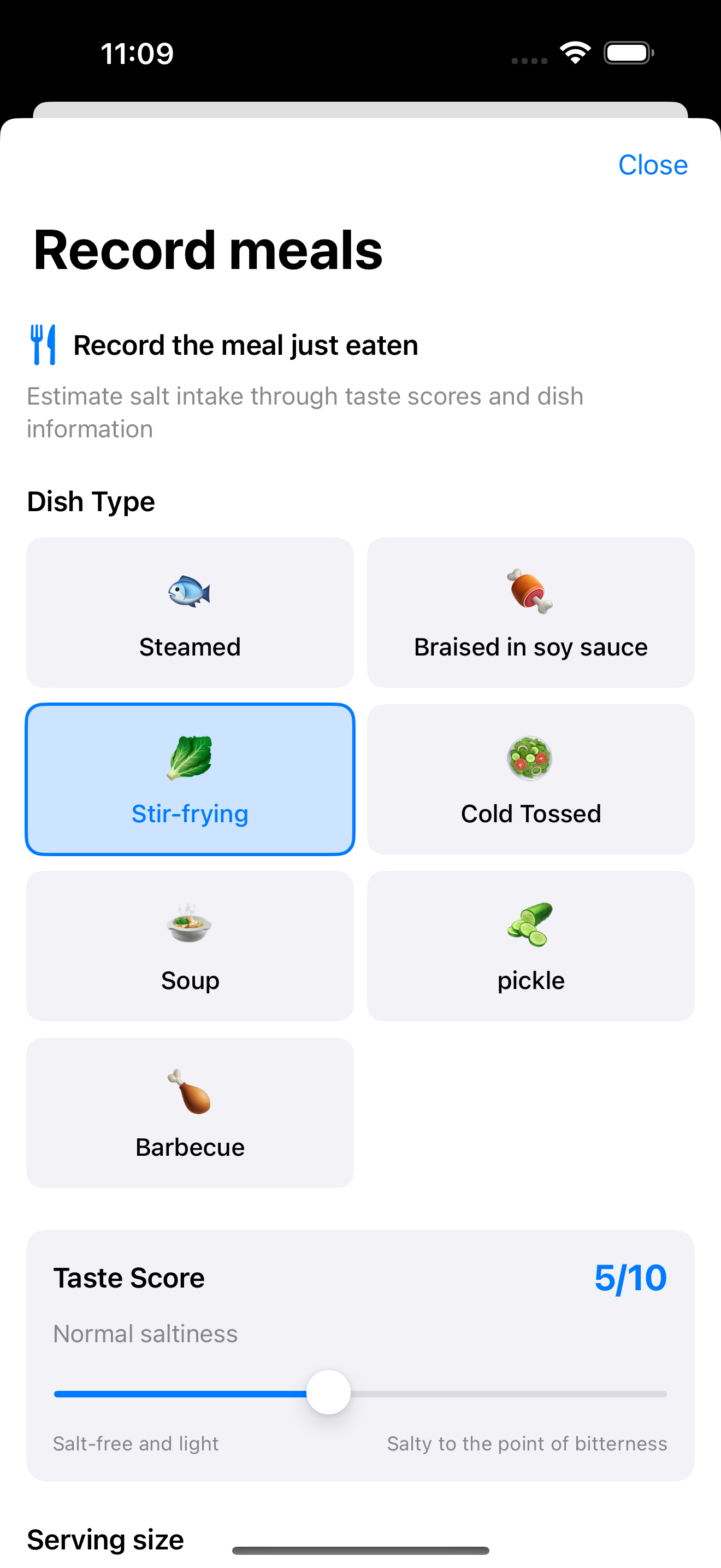 SaltTrack: Salt Intake Tracker