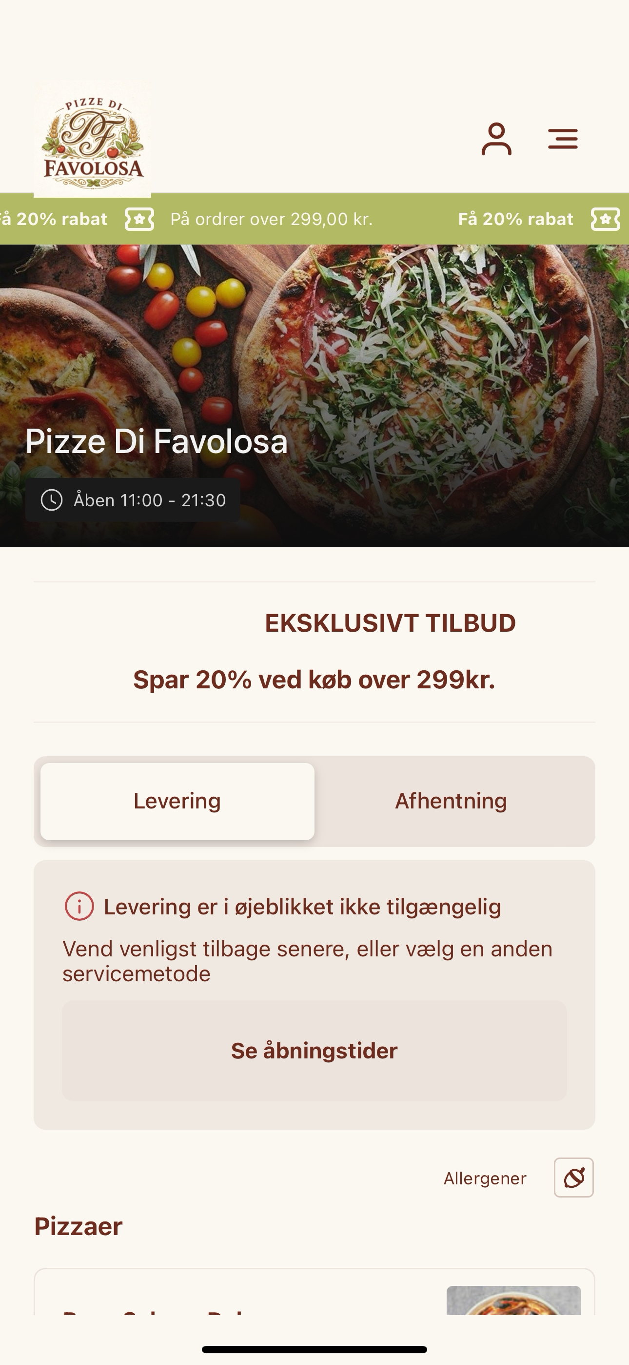 Pizze Di Favolosa
