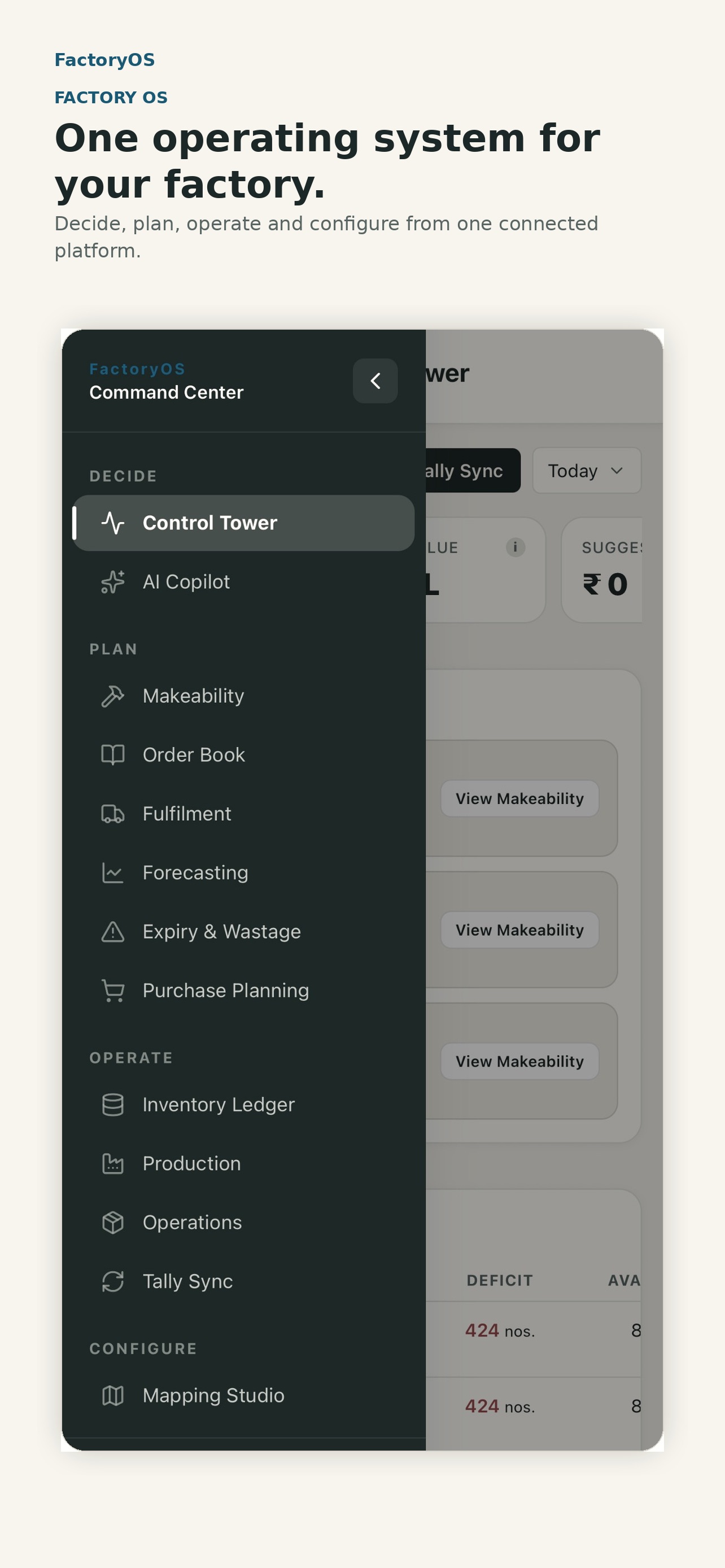 Screenshot 6 of FactoryOS