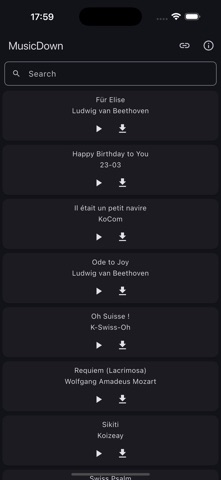 MusicDown screenshot