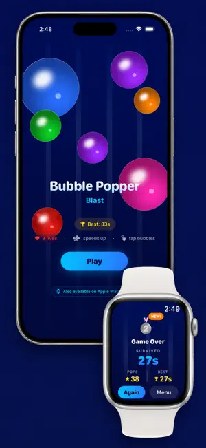 Bubble Popper Blast screenshot 1
