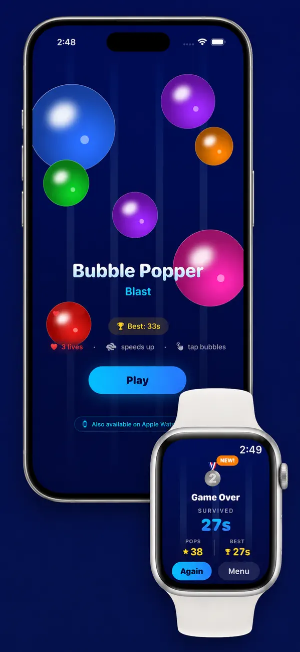 Screenshot #1 pour Bubble Popper Blast