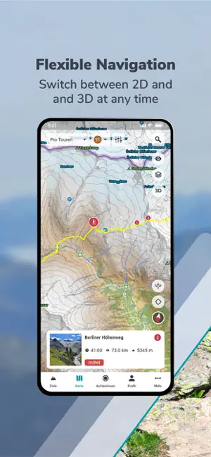 RealityMaps 3D tour planner screenshot 3