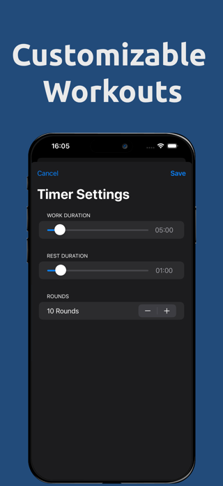 Workout Tracker - Timer Screenshot 2 of 3