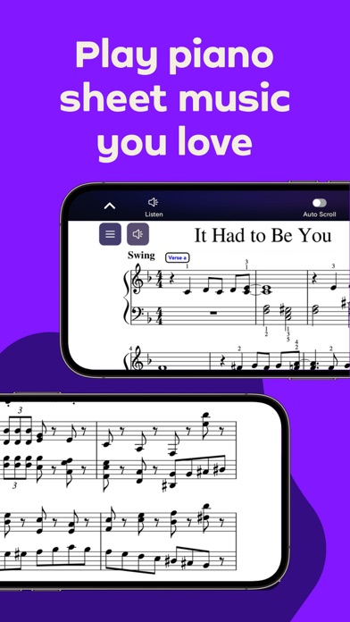 Simply Play: Piano Sheet Music Screenshot
