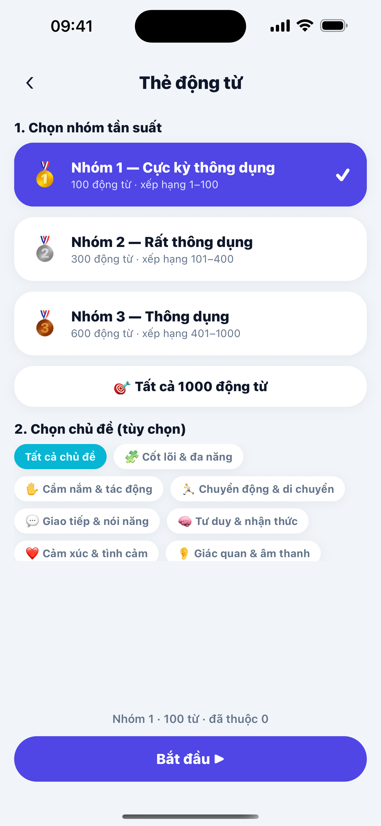 1000 Động Từ Tiếng Anh